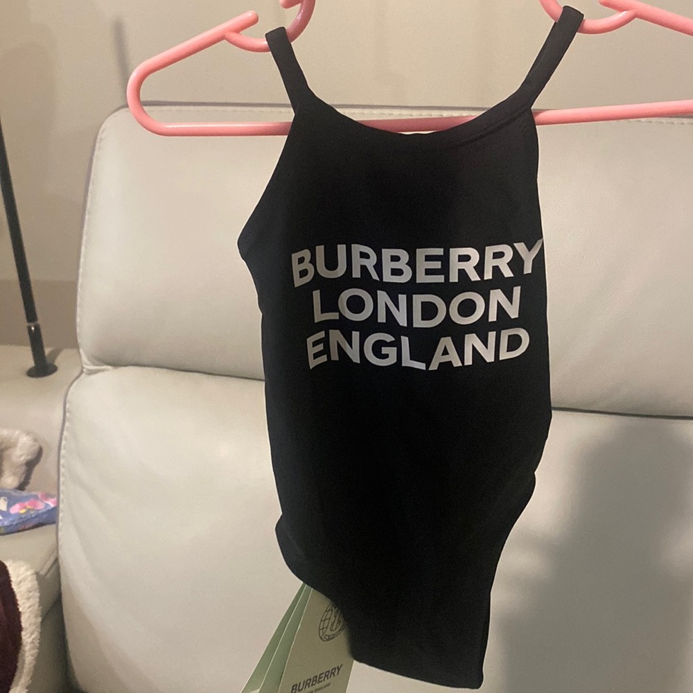 Brand new Toddler Burberry Swimming suit (Black) Size 2